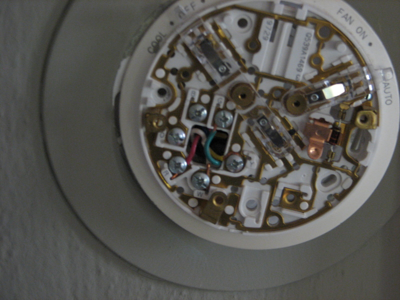 Old Thermostat Wiring