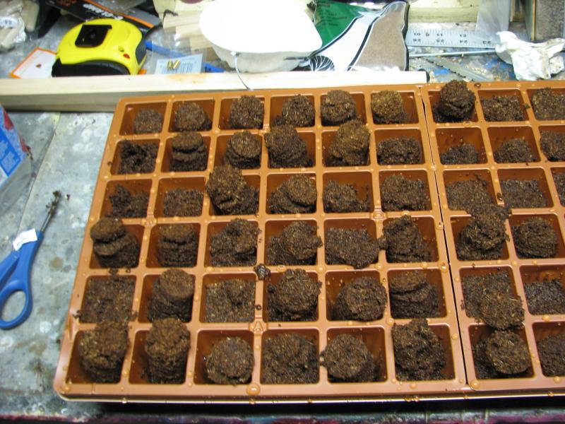 Decompressed Soil Pellets