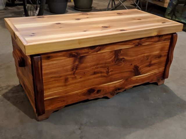 The finished chest